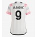 Juventus Dusan Vlahovic #9 Borte Drakt Dame 2023-24 Kortermet